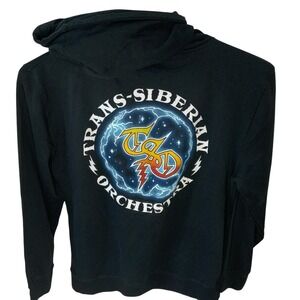 Trans Siberian Orchestra TSO Graphic Hoodie XXXL 3XL Full Zip Winter‎ Tour 2022